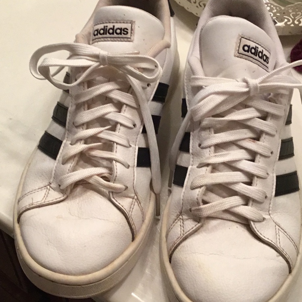 Leather AdidasTennis Shoes - Picture 2 of 7
